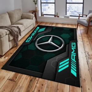 AMG Teppich, Teppich Wohnzimmer Für AMG Fan CAR182031525057 - Cyan