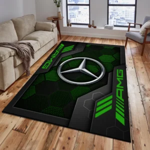 AMG Teppich, Teppich Wohnzimmer Für AMG Fan CAR182031525057 - Grün