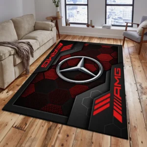 AMG Teppich, Teppich Wohnzimmer Für AMG Fan CAR182031525057 - Red