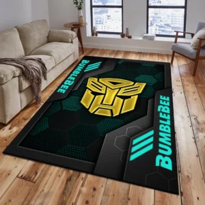 Bumblebee Teppich, Teppich Wohnzimmer Für Bumblebee Fan CAR182031525060 - Cyan