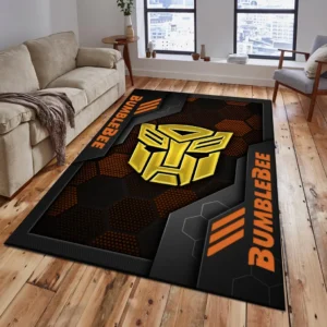 Bumblebee Teppich, Teppich Wohnzimmer Für Bumblebee Fan CAR182031525060 - Orange