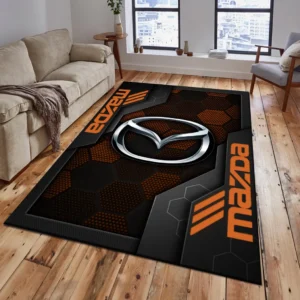 Mazda Teppich, Teppich Wohnzimmer Für Mazda Fan CAR182031525062 - Orange