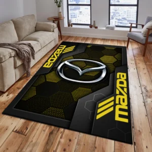 Mazda Teppich, Teppich Wohnzimmer Für Mazda Fan CAR182031525062 - Gelb