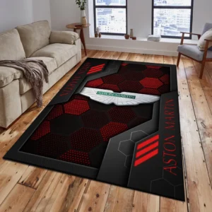 Aston Martin Teppich, Teppich Wohnzimmer Für Aston Martin Fan CAR182031525065 - Red