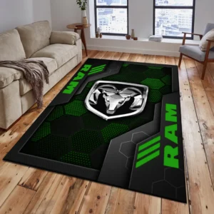 Ram truck Teppich, Teppich Wohnzimmer Für Ram truck Fan CAR182031525066 - Grün