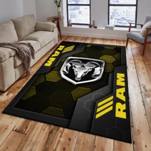 Ram truck Teppich, Teppich Wohnzimmer Für Ram truck Fan CAR182031525066 - Gelb