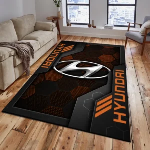 Hyundai Teppich, Teppich Wohnzimmer Für Hyundai Fan CAR182031525068 - Orange