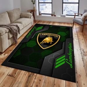 Lamborghini Teppich, Teppich Wohnzimmer Für Lamborghini Fan CAR182031525072 - Grün