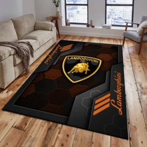 Lamborghini Teppich, Teppich Wohnzimmer Für Lamborghini Fan CAR182031525072 - Orange