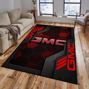 GMC Teppich, Teppich Wohnzimmer Für GMC Fan CAR182031525074 - Red