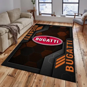 Bugatti Teppich, Teppich Wohnzimmer Für Bugatti Fan CAR182031525076 - Orange