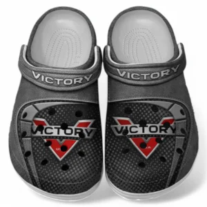 Victory Crocs Clogs Männer Frauen, Geschenk für Victory Fan CAR183031725117 - Grau