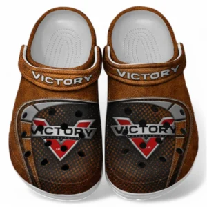Victory Crocs Clogs Männer Frauen, Geschenk für Victory Fan CAR183031725117 - Orange