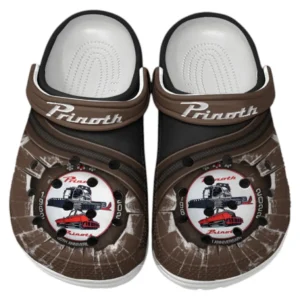Prinoth Crocs Clogs Männer Frauen, Geschenk für Prinoth Fan CAR188032025111 - Braun