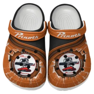Prinoth Crocs Clogs Männer Frauen, Geschenk für Prinoth Fan CAR188032025111 - Orange