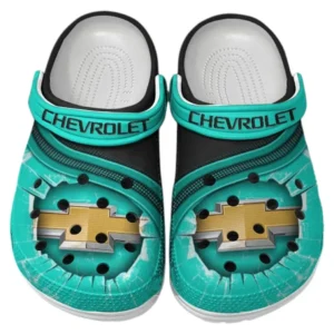 Chevrolet Crocs Clogs Männer Frauen, Geschenk für Chevrolet Fan CAR188032025112 - Cyan