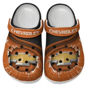 Chevrolet Crocs Clogs Männer Frauen, Geschenk für Chevrolet Fan CAR188032025112 - Orange