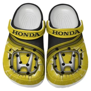 Honda Crocs Clogs Männer Frauen, Geschenk für Honda Fan CAR188032025113 - Gelb