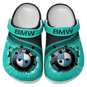 BMW Crocs Clogs Männer Frauen, Geschenk für BMW Fan CAR188032025145 - Cyan