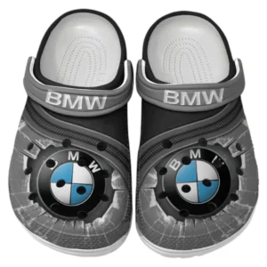 BMW Crocs Clogs Männer Frauen, Geschenk für BMW Fan CAR188032025145 - Grau