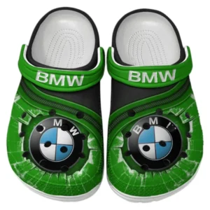 BMW Crocs Clogs Männer Frauen, Geschenk für BMW Fan CAR188032025145 - Grün