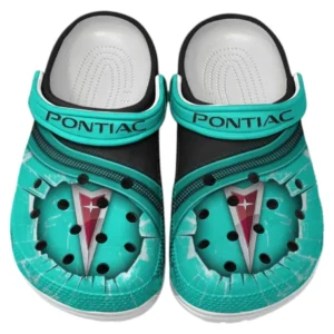 Pontiac Crocs Clogs Männer Frauen, Geschenk für Pontiac Fan CAR188032025147 - Cyan