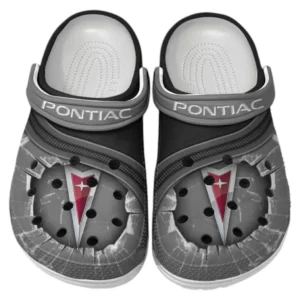 Pontiac Crocs Clogs Männer Frauen, Geschenk für Pontiac Fan CAR188032025147 - Grau