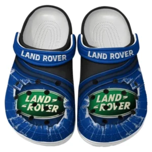 Land Rover Crocs Clogs Männer Frauen, Geschenk für Land Rover Fan CAR188032025148 - Blau