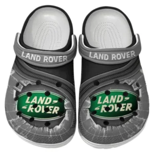 Land Rover Crocs Clogs Männer Frauen, Geschenk für Land Rover Fan CAR188032025148 - Grau