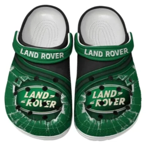 Land Rover Crocs Clogs Männer Frauen, Geschenk für Land Rover Fan CAR188032025148 - Grün