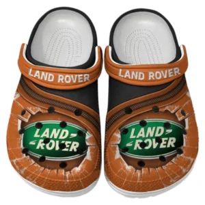 Land Rover Crocs Clogs Männer Frauen, Geschenk für Land Rover Fan CAR188032025148 - Orange