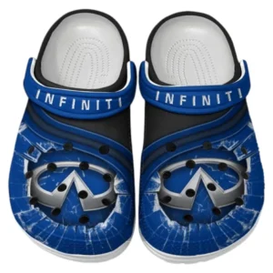 Infiniti Crocs Clogs Männer Frauen, Geschenk für Infiniti Fan CAR188032025152 - Blau