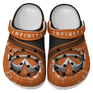 Infiniti Crocs Clogs Männer Frauen, Geschenk für Infiniti Fan CAR188032025152 - Orange