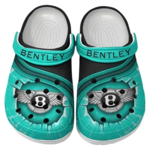 Bentley Crocs Clogs Männer Frauen, Geschenk für Bentley Fan CAR188032025153 - Cyan