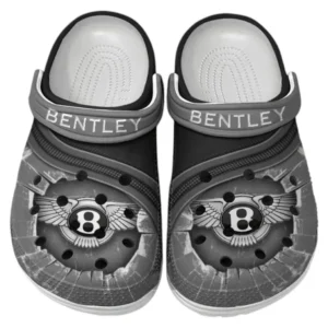 Bentley Crocs Clogs Männer Frauen, Geschenk für Bentley Fan CAR188032025153 - Grau