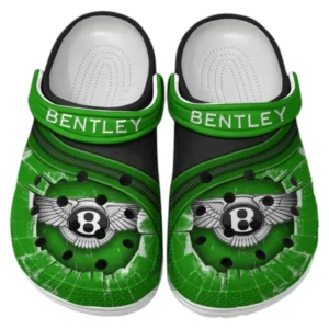 Bentley Crocs Clogs Männer Frauen, Geschenk für Bentley Fan CAR188032025153 - Grün