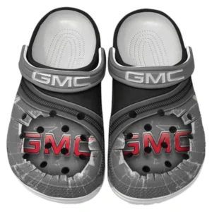 GMC Crocs Clogs Männer Frauen, Geschenk für GMC Fan CAR188032025154 - Grau