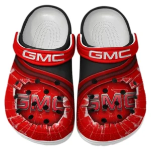 GMC Crocs Clogs Männer Frauen, Geschenk für GMC Fan CAR188032025154 - Rot