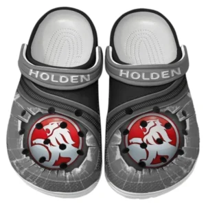 Holden Crocs Clogs Männer Frauen, Geschenk für Holden Fan CAR188032025156 - Grau