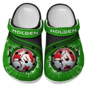 Holden Crocs Clogs Männer Frauen, Geschenk für Holden Fan CAR188032025156 - Grün