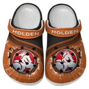 Holden Crocs Clogs Männer Frauen, Geschenk für Holden Fan CAR188032025156 - Orange