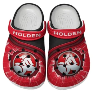 Holden Crocs Clogs Männer Frauen, Geschenk für Holden Fan CAR188032025156 - Rot