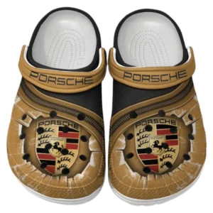Porsche Crocs Clogs Männer Frauen, Geschenk für Porsche Fan CAR188032025167 - Gelb