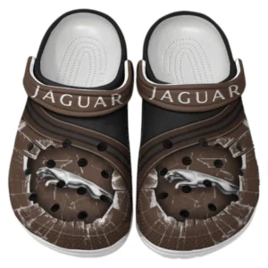Jaguar Crocs Clogs Männer Frauen, Geschenk für Jaguar Fan CAR188032025168 - Braun