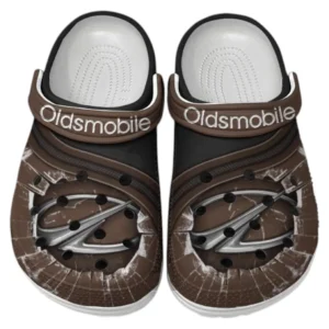 Oldsmobile Crocs Clogs Männer Frauen, Geschenk für Oldsmobile Fan CAR188032025170 - Braun