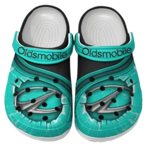Oldsmobile Crocs Clogs Männer Frauen, Geschenk für Oldsmobile Fan CAR188032025170 - Cyan