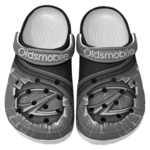 Oldsmobile Crocs Clogs Männer Frauen, Geschenk für Oldsmobile Fan CAR188032025170 - Grau