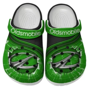 Oldsmobile Crocs Clogs Männer Frauen, Geschenk für Oldsmobile Fan CAR188032025170 - Grün