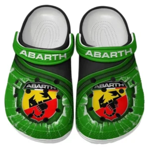 Abarth Crocs Clogs Männer Frauen, Geschenk für Abarth Fan CAR188032025171 - Grün