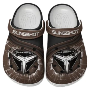 Polaris Slingshot Crocs Clogs Männer Frauen, Geschenk für Polaris Slingshot Fan CAR188032025172 - Braun